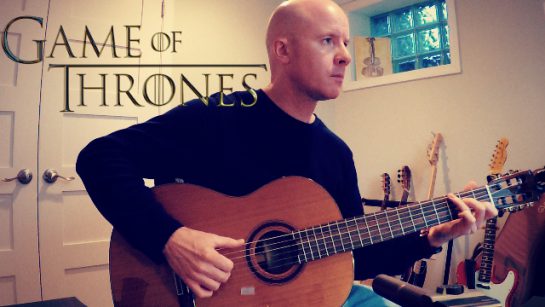 Game of Thrones: The Long Night (end credits) for guitar