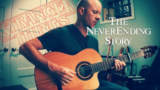 Stranger Things (Season 3): The NeverEnding Story | fingerstyle guitar