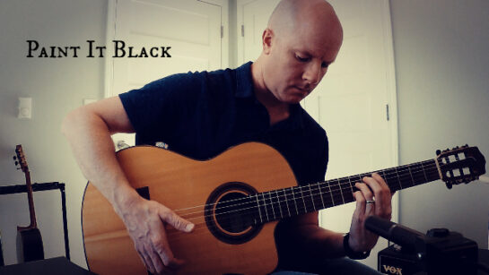 Paint It Black | fingerstyle guitar