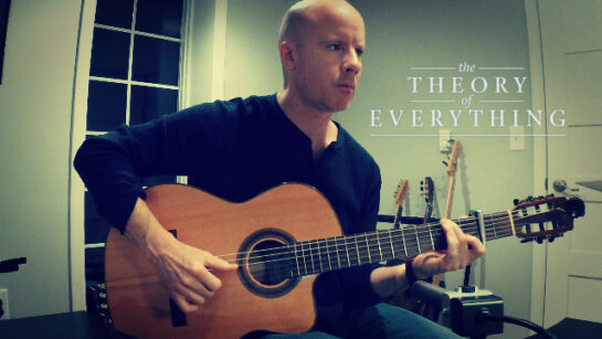 Johann Johannsson: The Theory of Everything | fingerstyle guitar